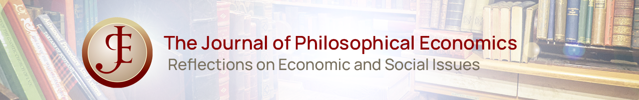 The Journal of Philosophical Economics